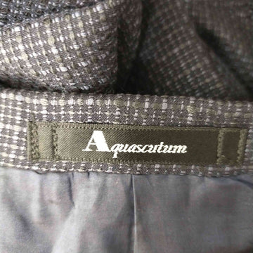 AQUASCUTUM(アクアスキュータム)2Bシルク テーラードジャケット