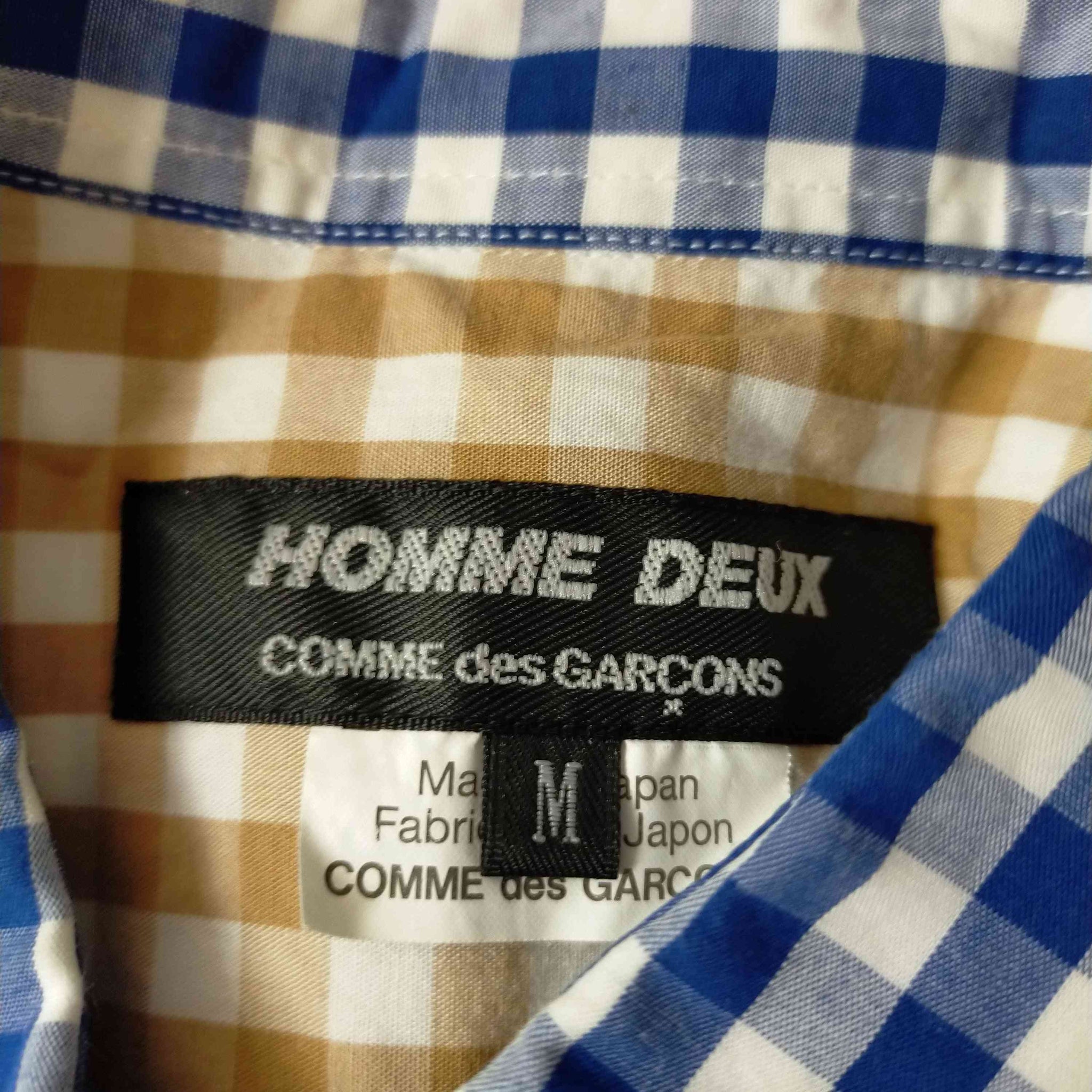 COMME des GARCONS HOMME DEUX(コムデギャルソンオムドゥ)ギンガム 