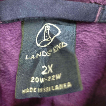 LANDS END(ランズエンド)ハーフジップフリースジャケット