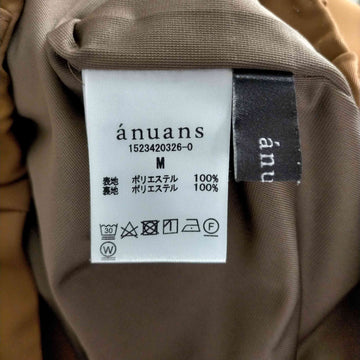 anuans(アニュアンス)anuans ダブルサテンベンツデザインパンツ