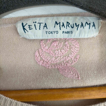 KEITA MARUYAMA(ケイタマルヤマ)シルク混バラ刺繍カーディガン