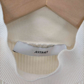 ASTRAET(アストラット)23SS Short Sleeve Sweater R/N/P 14G リブ ワイドVネック カーディガンセット