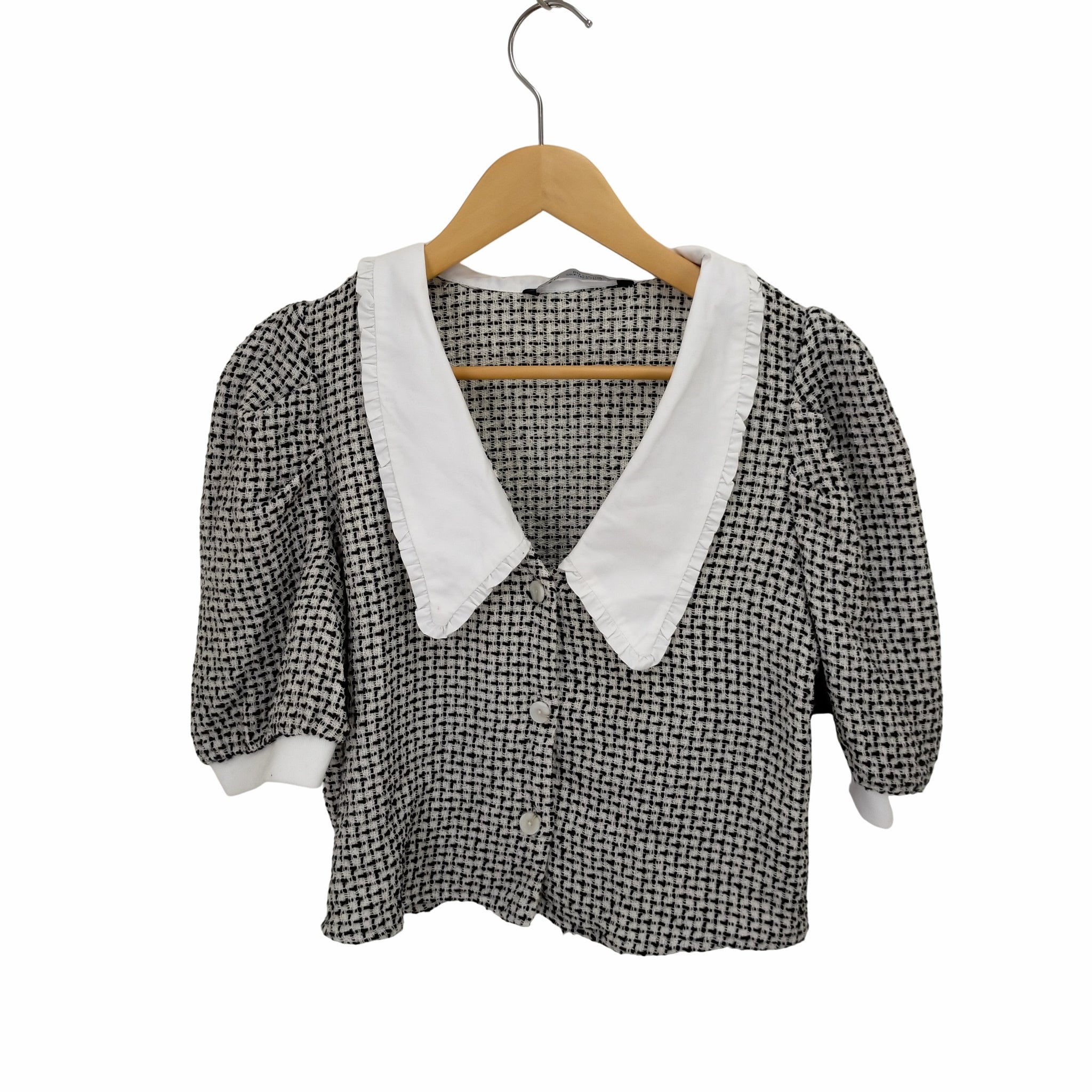 ZARA(ザラ)Tweed Crop Jacket