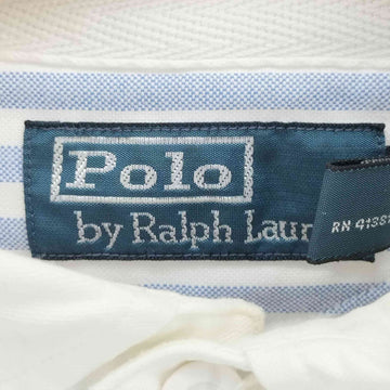 Polo by RALPH LAUREN(ポロバイラルフローレン)R.L.P.C 紋章 ワッペン オックスフォード L/S ボタンダウン クレリックシャツ