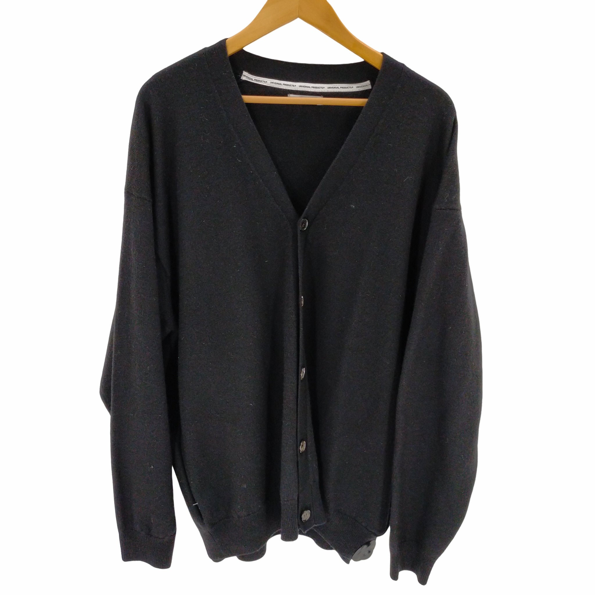 UNIVERSAL PRODUCTS(ユニバーサルプロダクツ)22AW FELTED MERINO WOOL KNIT CARDIGAN