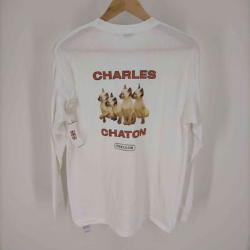charles chaton(シャルル シャトン)両面プリント L/S Tシャツ