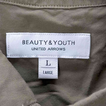 BEAUTY & YOUTH UNITED ARROWS(ビューティーアンドユースユナイテッドアローズ)シルク混 L/L シャツ