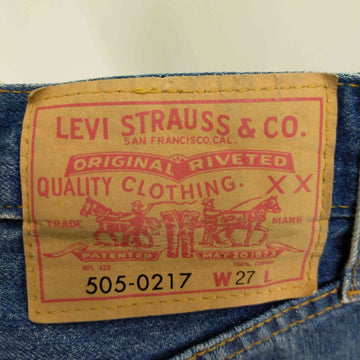 Levis Vintage Clothing(リーバイスヴィンテージクロージング)505-0217 トルコ製505 1967年モデルストレートデニムパンツ