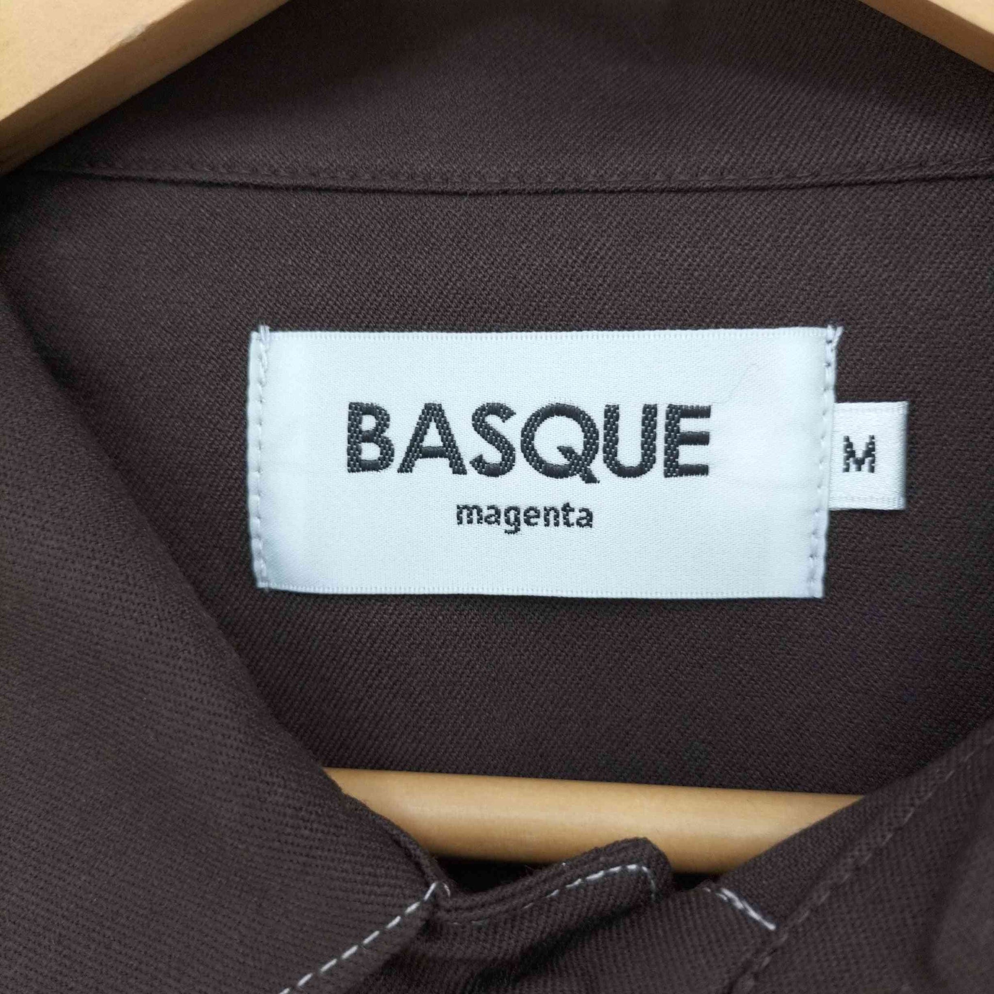 BASQUE magenta(バスクマゼンタ)T/R ストレッチ オーバーサイズ