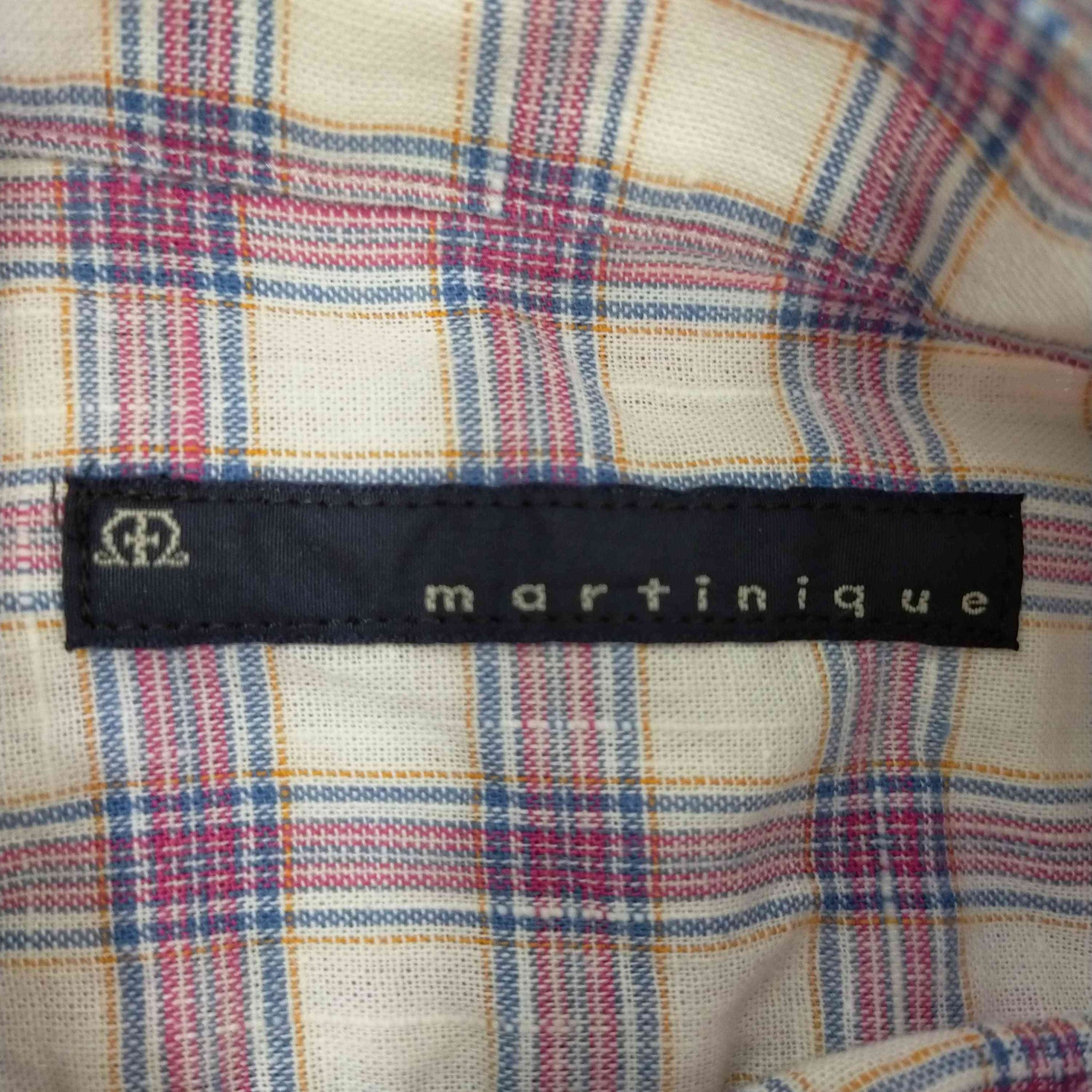 martinique(マルティニーク)チェック柄 L/Sシャツ
