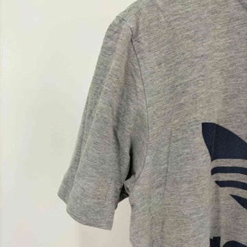 adidas(アディダス)00S 黒タグ トレフォイルロゴ ラバープリント S/S Tシャツ