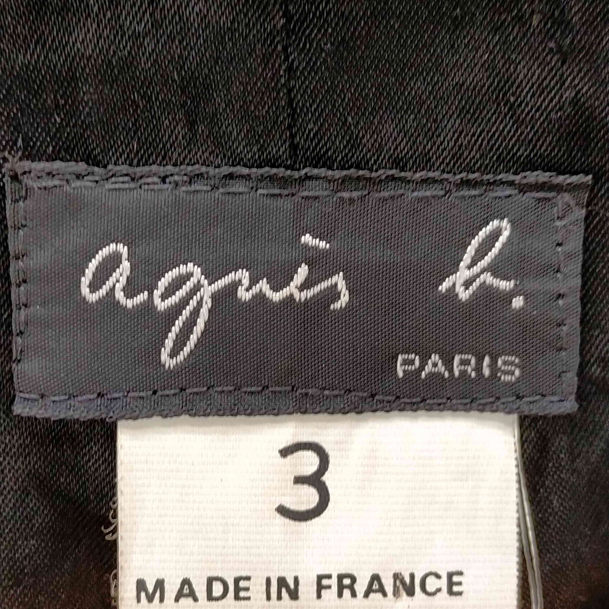 agnes b.(アニエスベー)フランス製 6B デザインコート