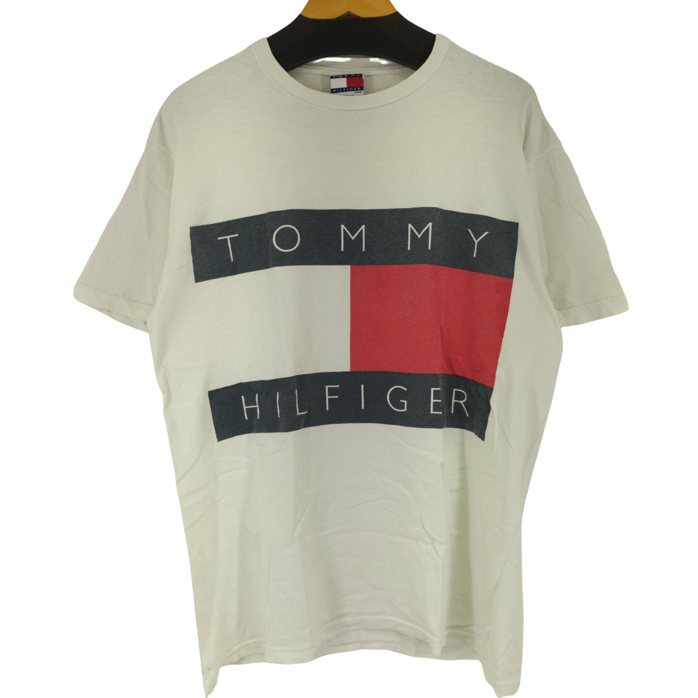TOMMY HILFIGER(トミーヒルフィガー)90S USA製 ビッグロゴS/S TEE