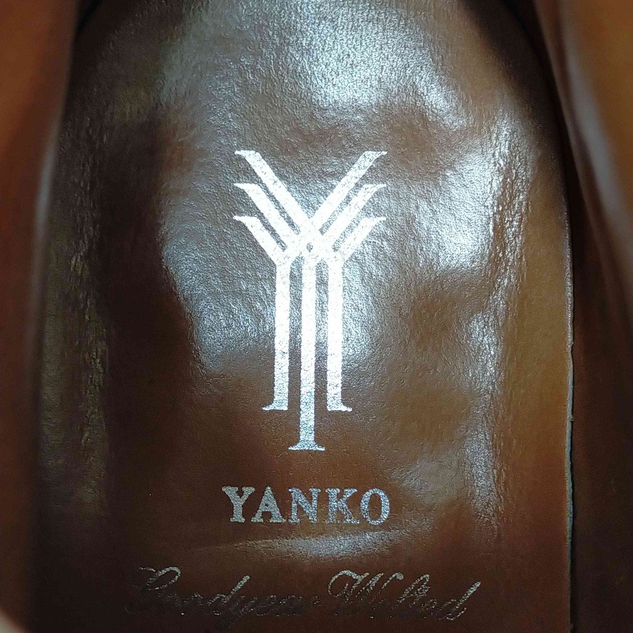 yanko(ヤンコ)5ホールアトランタブーツ Uチップ