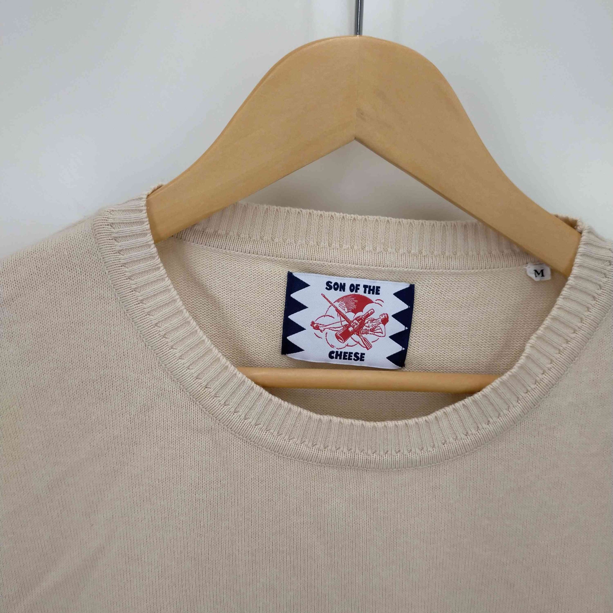 SON OF THE CHEESE(サノバチーズ)COTTON KNIT TEE