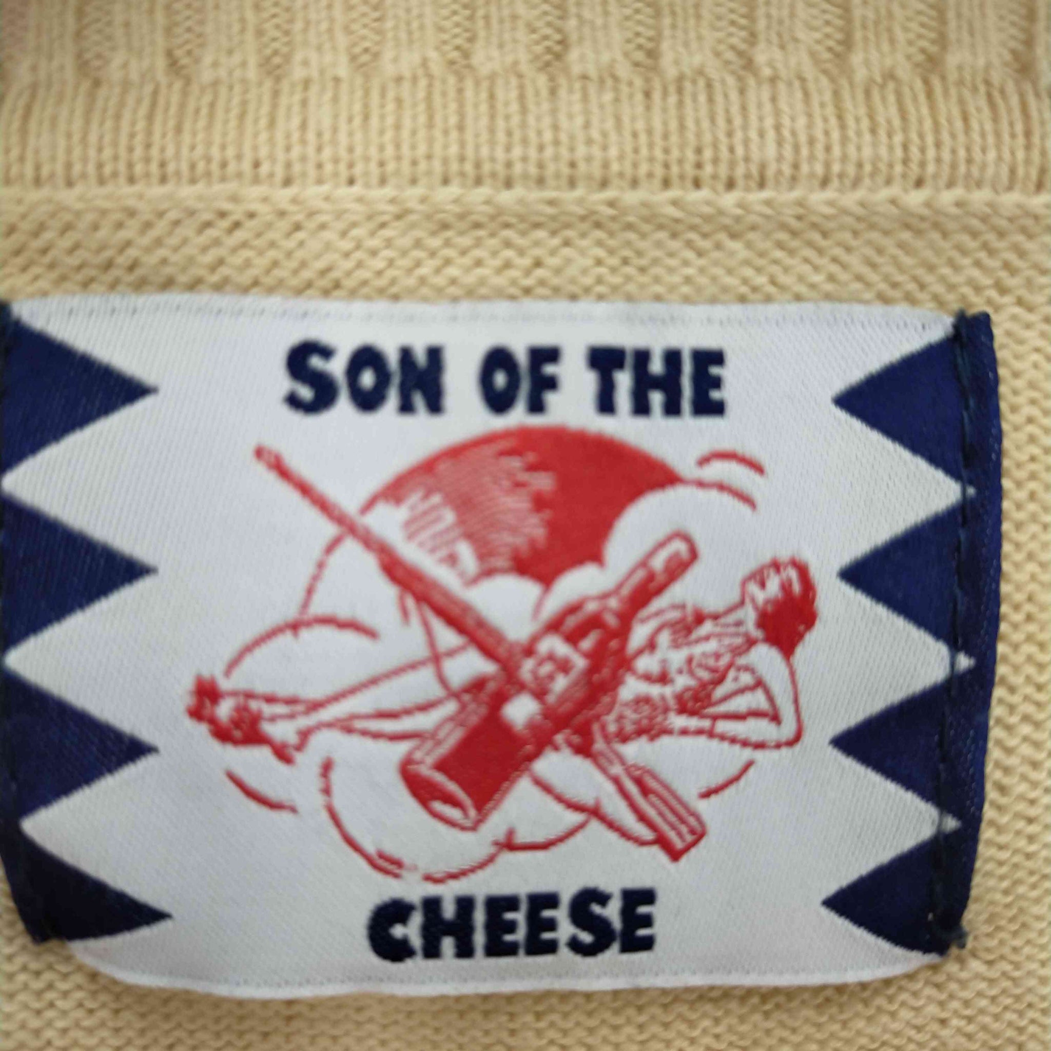 SON OF THE CHEESE(サノバチーズ)COTTON KNIT TEE