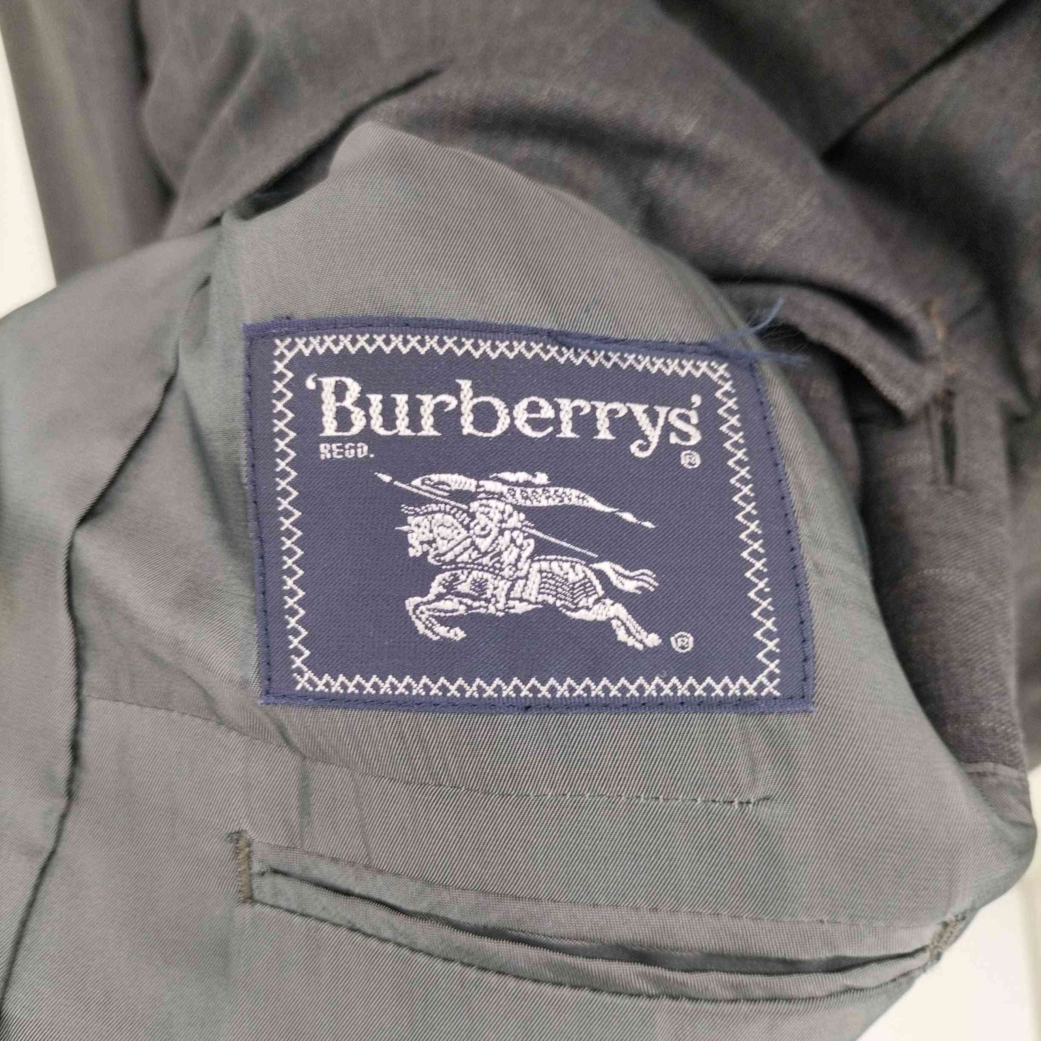 BURBERRYS(バーバリーズ)90S ストライプ 2B テーラードジャケット