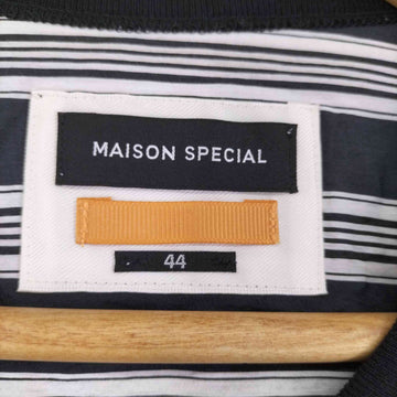 MAISON SPECIAL(メゾンスペシャル)ウーブンコンビプライムオーバーTシャツ
