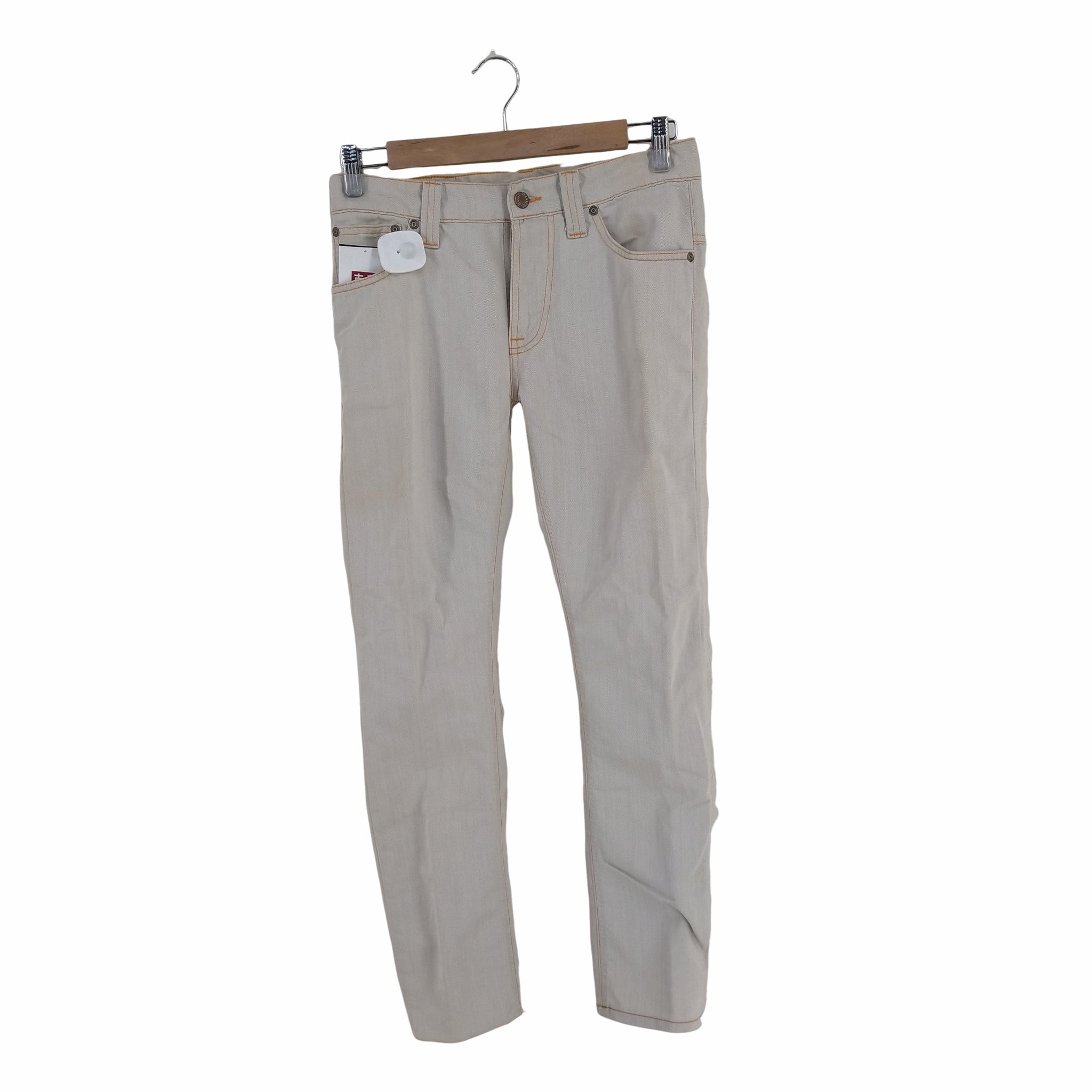 Nudie Jeans(ヌーディージーンズ)THIN FINN SILVER WEFT ECRC