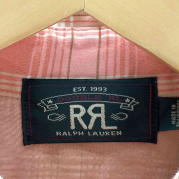 RRL RALPH LAUREN(ダブルアールエル ラルフローレン)23ss Slim Fit Plaid Jersey Western Shirt