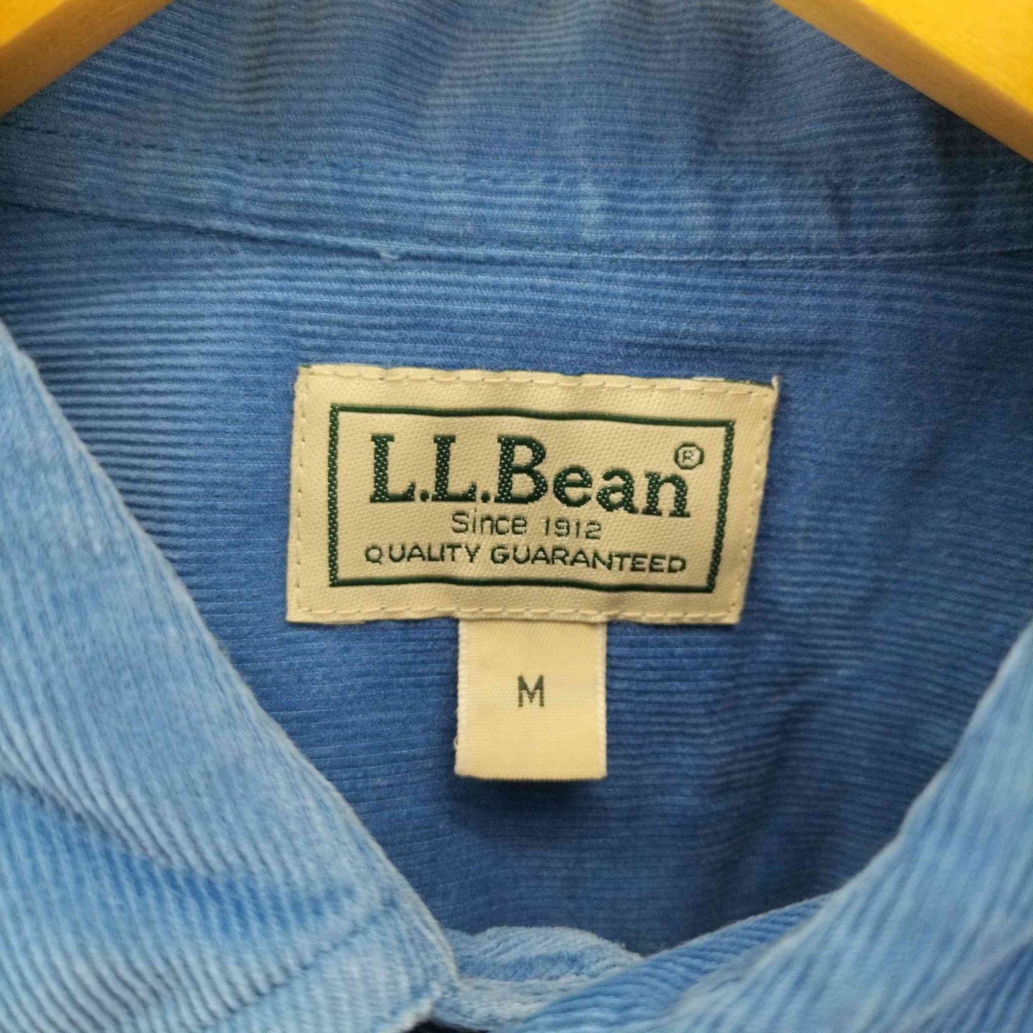 L.L.Bean(エルエルビーン)コーデュロイ ボタンダウン L/S シャツ