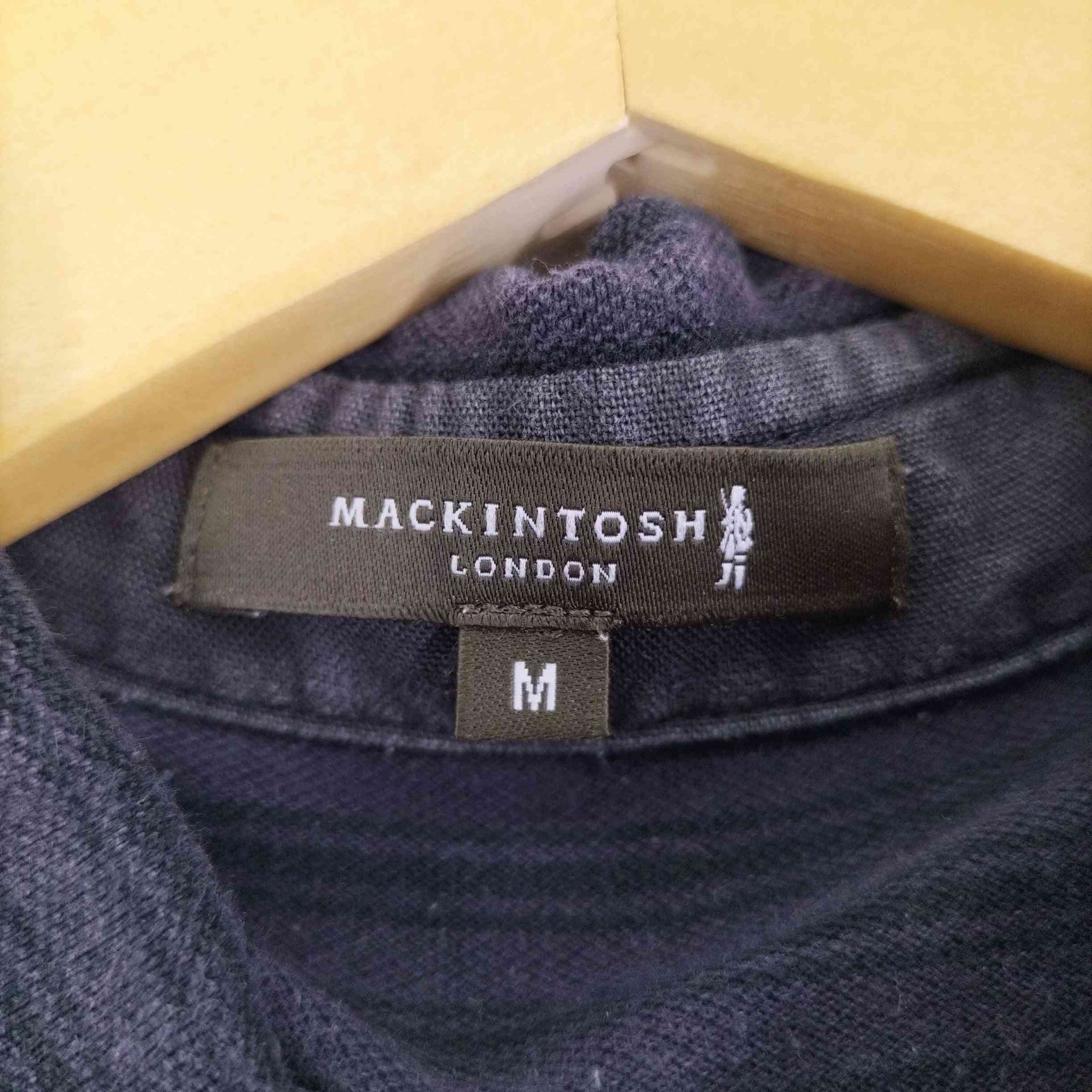 Mackintosh LONDON(マッキントッシュ ロンドン)ボーダーポロシャツ