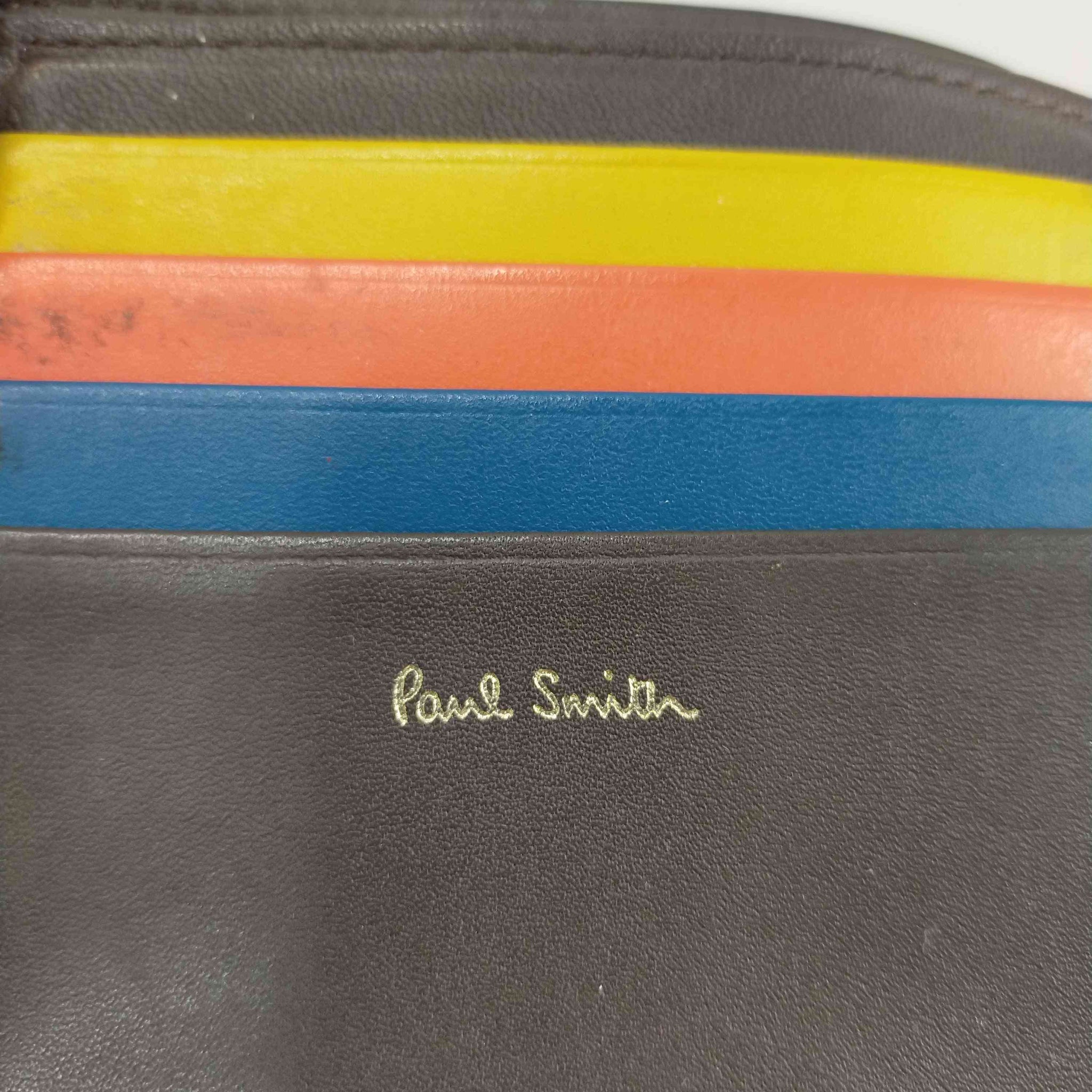 Paul Smith(ポールスミス) ストライプステッチ 二つ折り財布