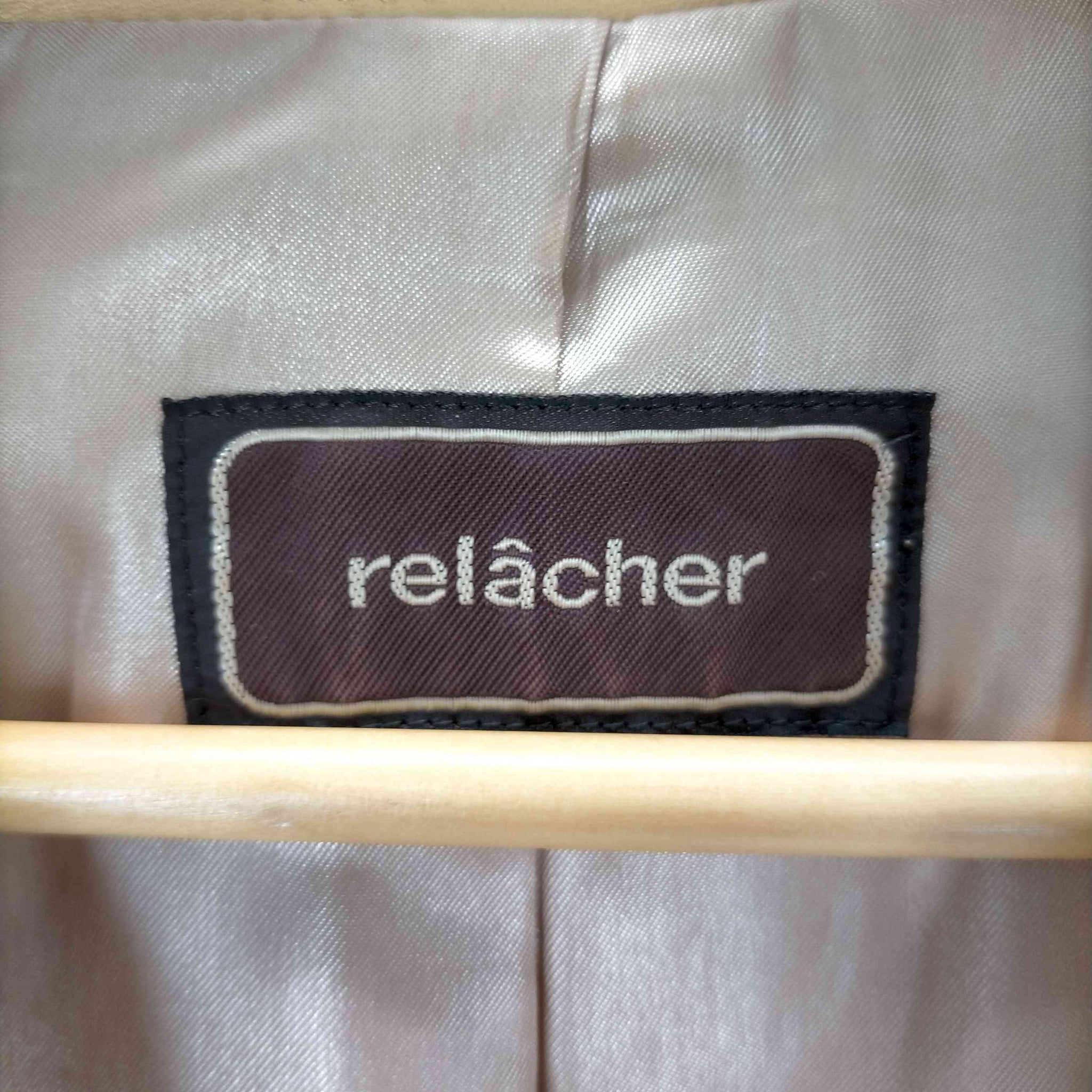 relacher(ルラシェ)レザー 2Bテーラードジャケット