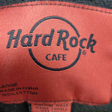 Hard Rock Cafe(ハードロックカフェ)インサイドアウト ダメージ加工 グランジ ジップアップ パーカー GUAM USA