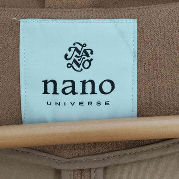 nano universe(ナノユニバース)カットジョーゼット ジャケット パンツ セットアップ