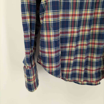 NAUTICA(ノーティカ)CLASSIC FIT / STRETCH ロゴ刺繍 胸ポケット チェックシャツ
