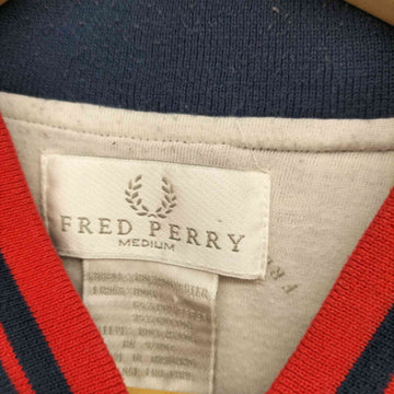 FRED PERRY(フレッドペリー)総柄 テニスボールプリント ZIPジャケット