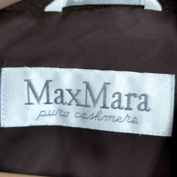 MAXMARA(マックスマーラ)イタリア製 白タグ pure cashmere カシミヤ100% ダブルチェスターコート