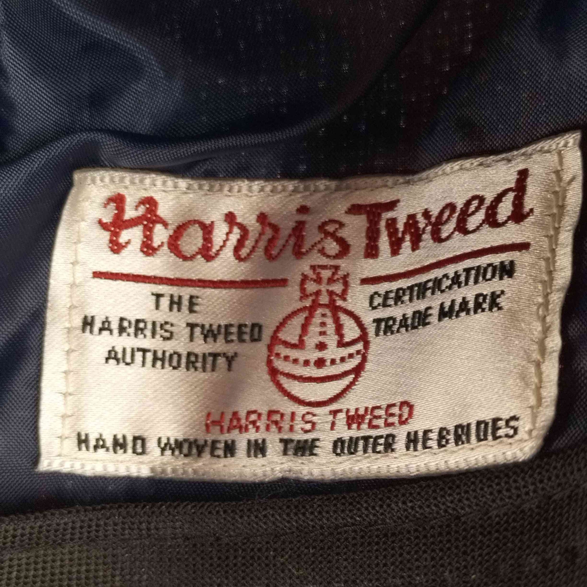 Harris Tweed(ハリスツイード)The mad Hatter チェック柄 キャスケット