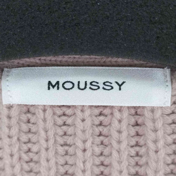 moussy(マウジー)OLL SLEEVE NECK KNIT