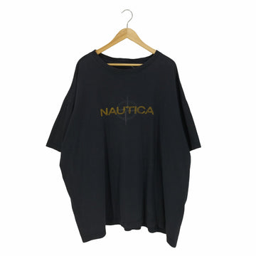 NAUTICA(ノーティカ)ロゴプリント オーバーサイズ クルーネックTシャツ
