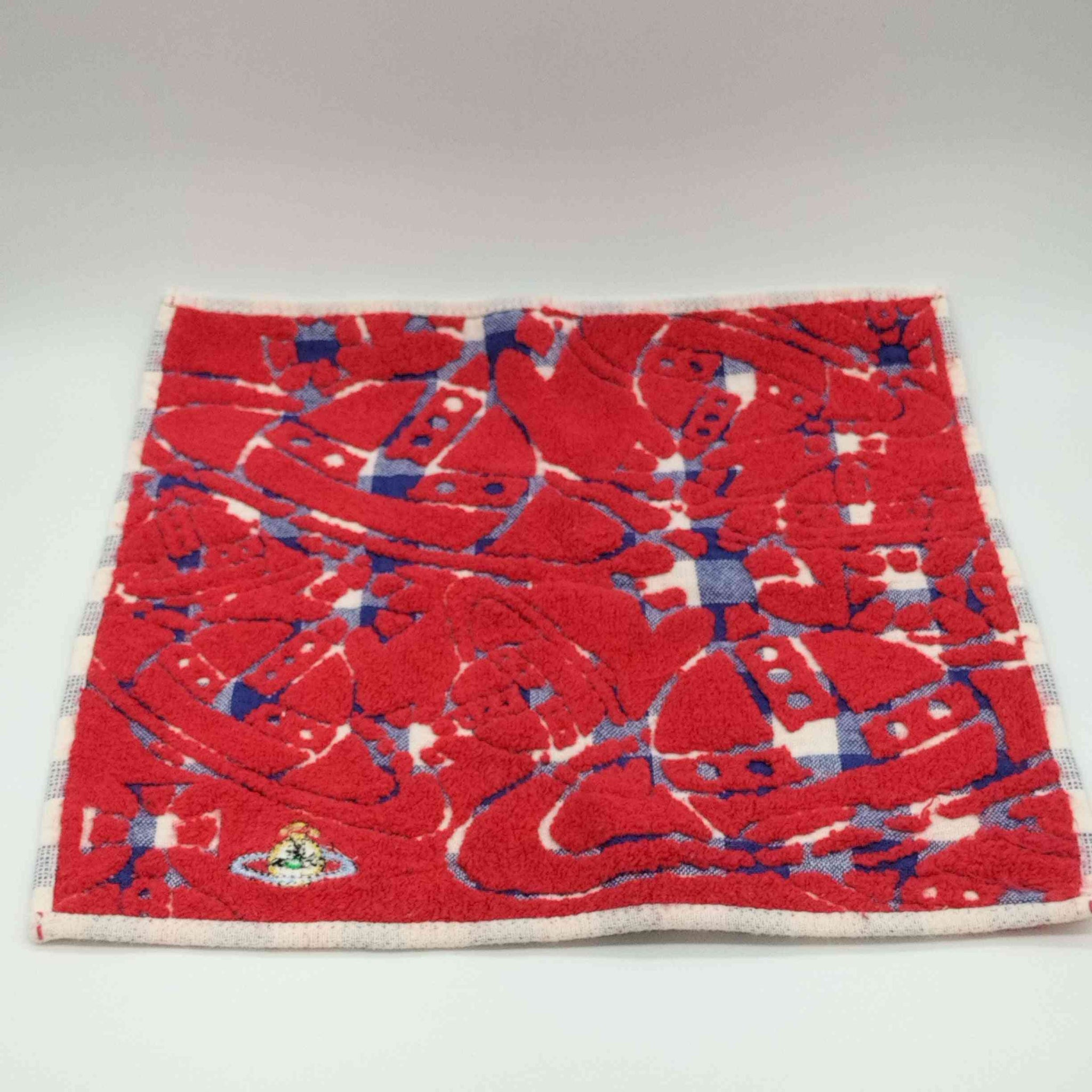 Vivienne Westwood(ヴィヴィアンウエストウッド)オーブ 刺繍 タフティング ハンカチ