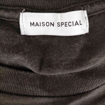 MAISON SPECIAL(メゾンスペシャル)両面プリント S/L Tシャツ