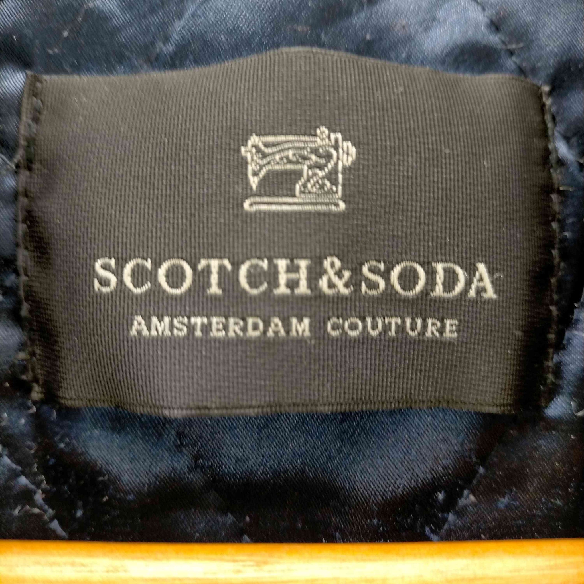 SCOTCH&SODA(スコッチアンドソーダ)異素材ドッキング ウール