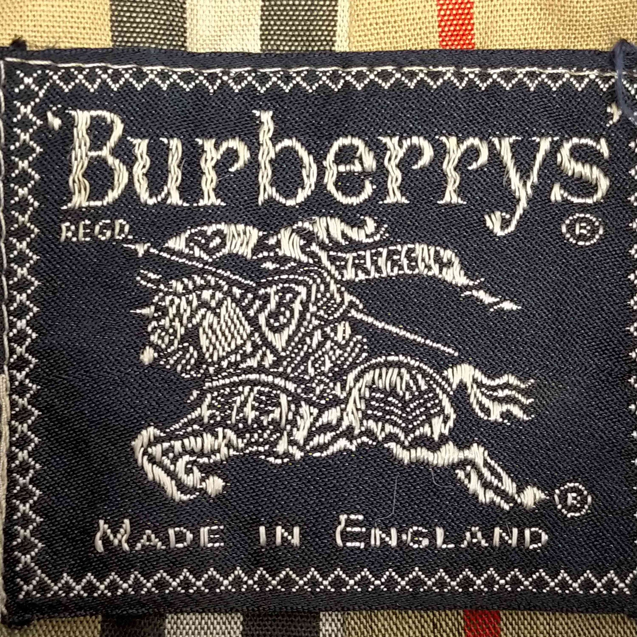 BURBERRYS(バーバリーズ)イングランド製 トレンチコート 裏地ノバチェック