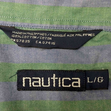 NAUTICA(ノーティカ)BD S/S ストライプ シャツ