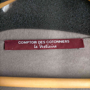 COMPTOIR DES COTONNIERS(コントワーデコトニエ)シルクウール混カーディガン