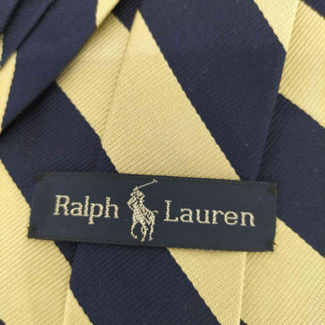 RALPH LAUREN(ラルフローレン)HAND BY MADE 米国式ストライプ シルク ネクタイ