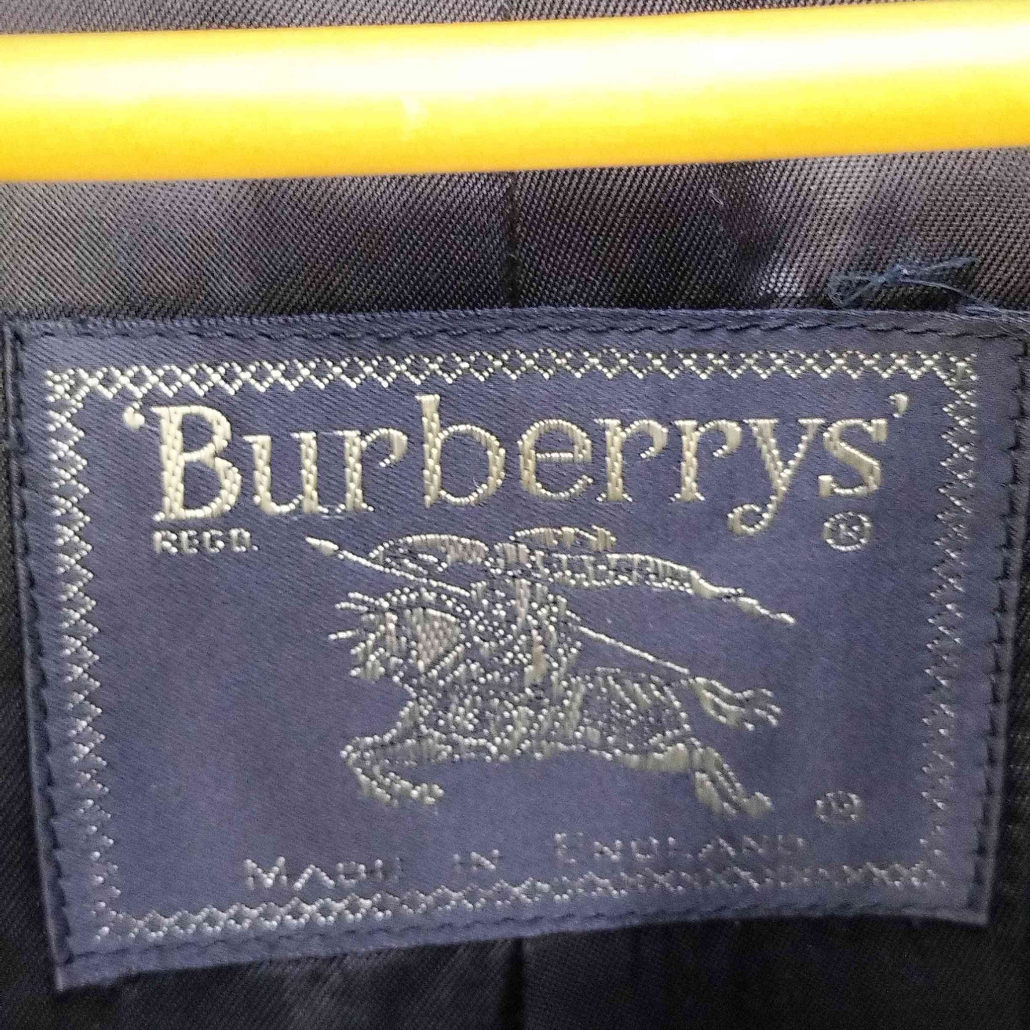 BURBERRYS(バーバリーズ)70-80s イングランド製 WOOL & CAMELHAIR ウール キャメルヘア ステンカラーコート