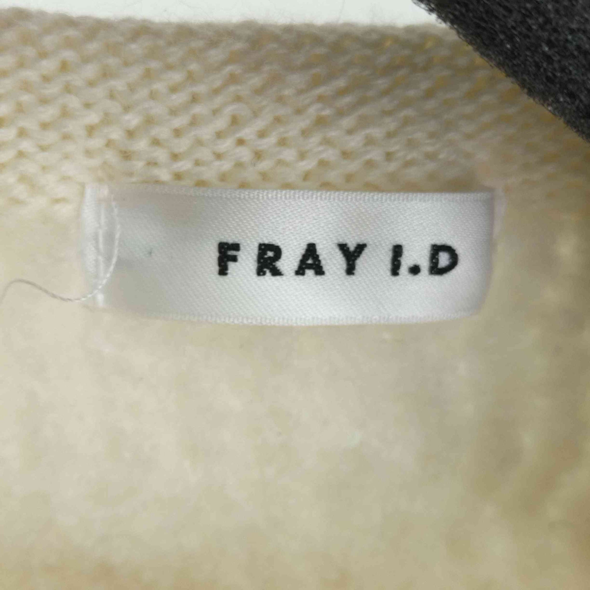 FRAY I.D(フレイアイディー)23AW ブークレヤーンコンパクトニットジャケット