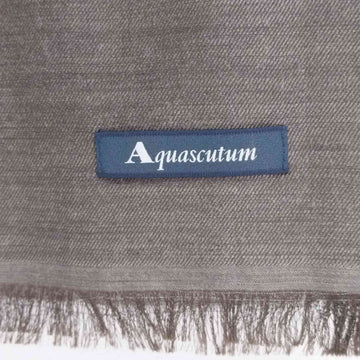 AQUASCUTUM(アクアスキュータム)タータンチェック シルク混ウールマフラー