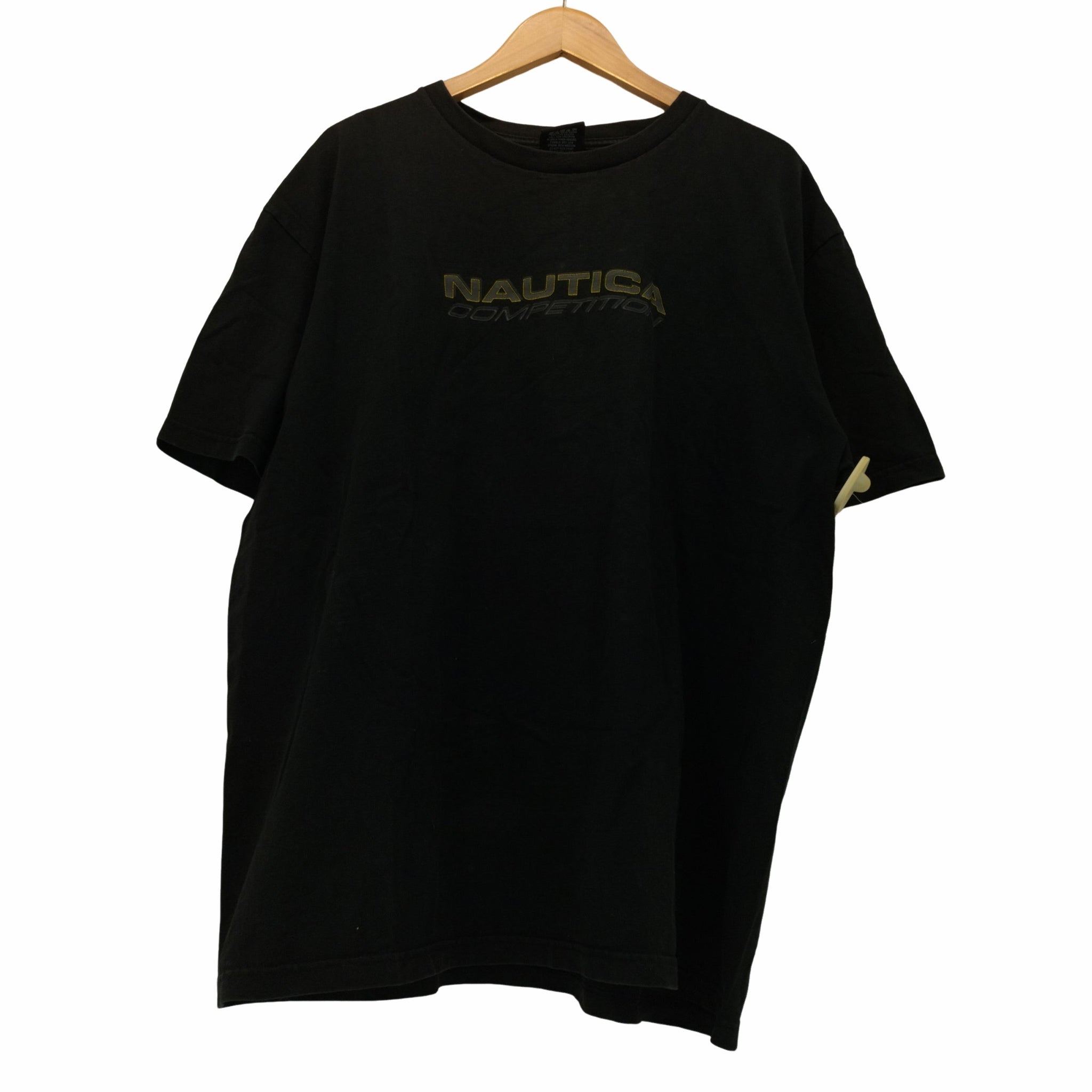 NAUTICA(ノーティカ)90-2000s USA製 ロゴプリント ダブルステッチ Tシャツ