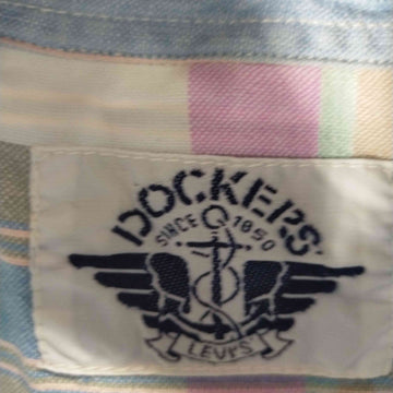 DOCKERS(ドッカーズ)片ポケ ボタンダウン 半袖チェックシャツ