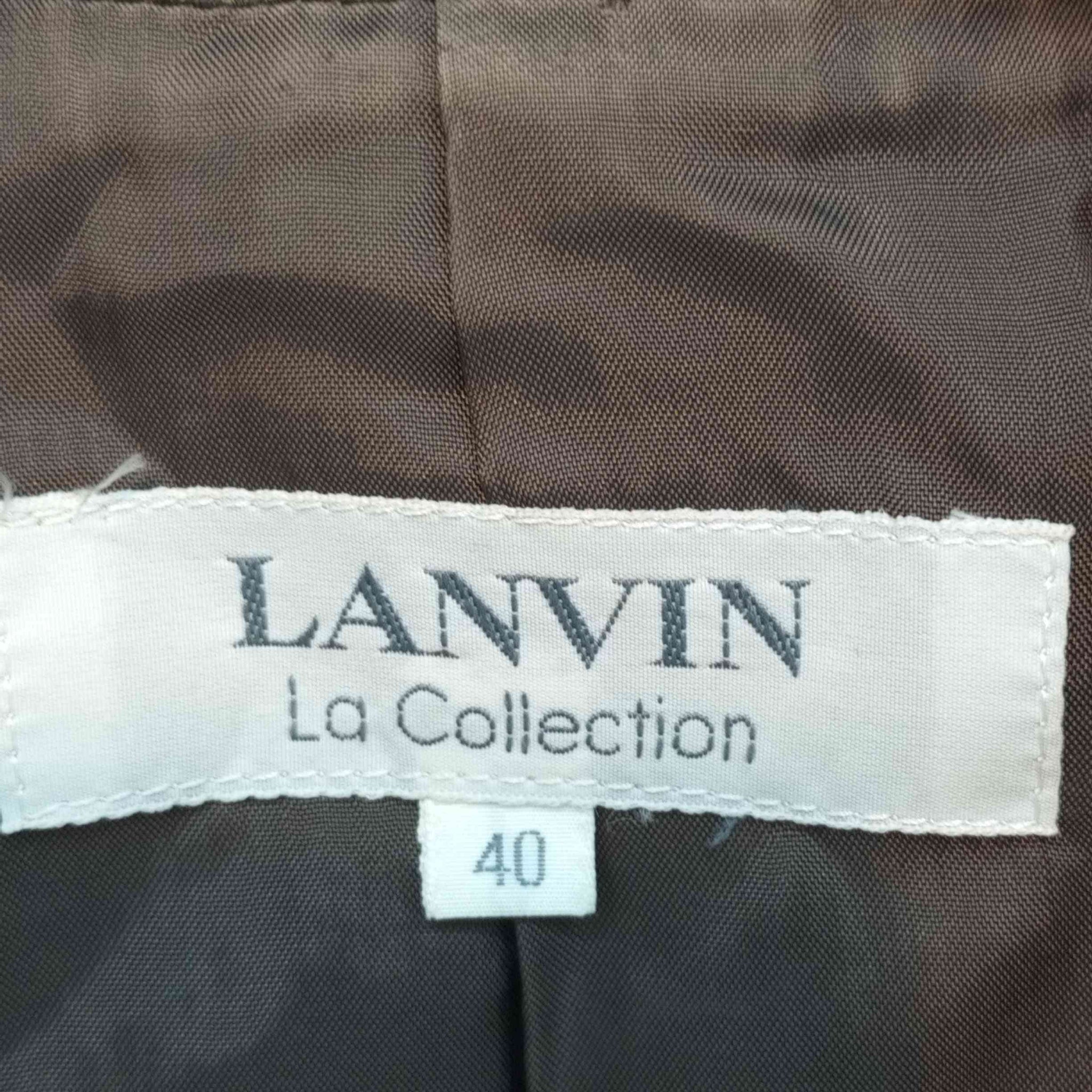 LANVIN(ランバン)ウールテーラードジャケット スーツセットアップ スカートセットアップ