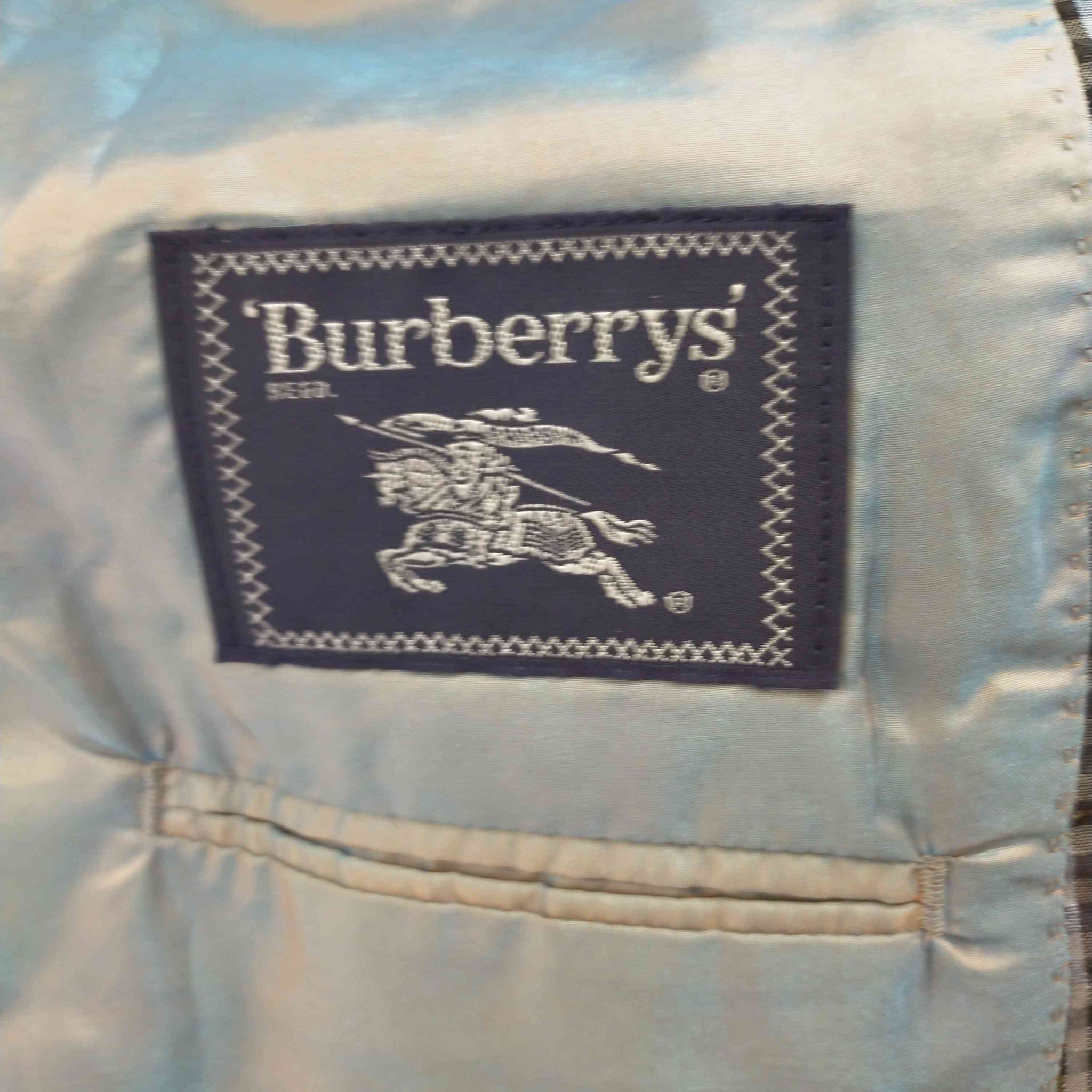 BURBERRYS(バーバリーズ)2B チェックテーラードジャケット